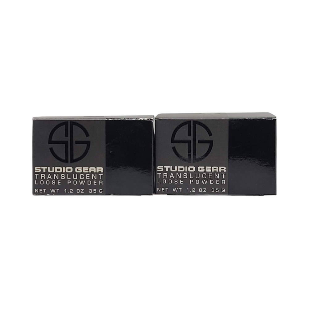 2 Pack, Studio Gear Translucent Loose Powder Country Beige 1.2 oz